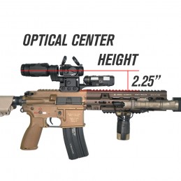 SPECOPTICS RML 20225A マグニファイア ハイブリッドマウント 2.25インチ レーザーサイト対応ピカティニアダプター – Aimpoint T2 & マグニファイア対応|SPECPRECISIONスコープマウント SPECOPTICS RML 20225A マグニファイア ハイブリッドマウント 2.25インチ レーザーサイト対応ピカティニアダプター – Aimpoint T2 & マグニファイア対応|SPECPRECISIONスコープマウント