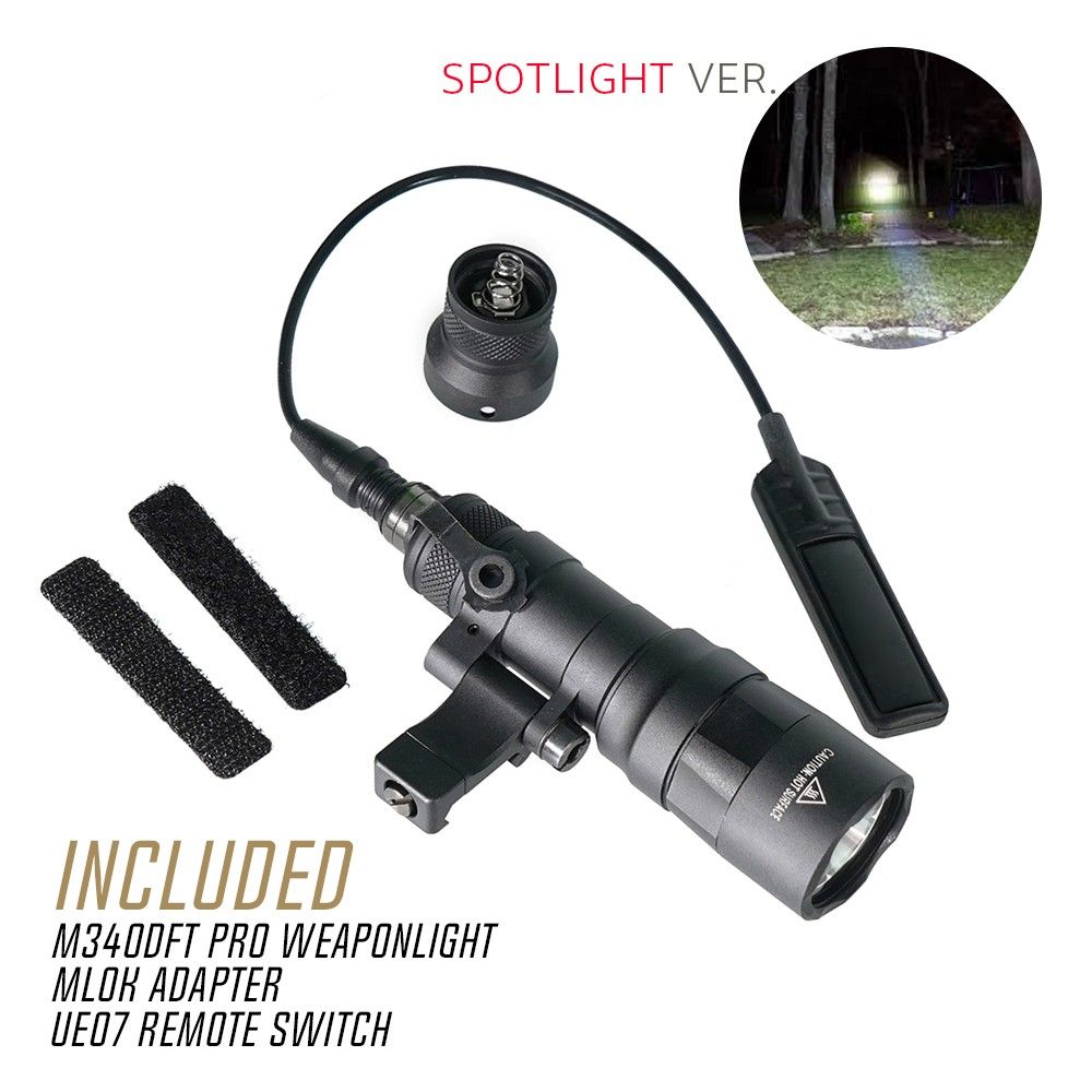 SOTAC M340DFT Mini Scout Light Pro Luz de arma SOTAC M340DFT Mini Scout Light Pro Luz de arma