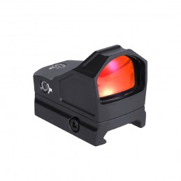 SPECPRECISION RDP-0009 Visor de punto rojo 1X27mm de gran ventana, Shake Awake, sin paralaje, 10 brillos