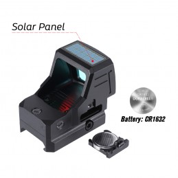 SPECPRECISION SENTINEL RDP-0049 Ventana grande 22mmx26mm, visor solar de punto rojo multirretícula SPECPRECISION SENTINEL RDP-0049 Ventana grande 22mmx26mm, visor solar de punto rojo multirretícula