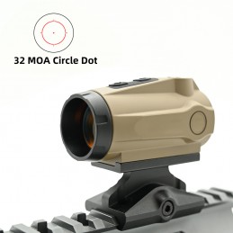 TANGO6T SCOPE DVO 1-6X24mm FFP Illuminated LPVO With 1.93inch 30mm Tube GE Mount Tango 6T Original Mil Spec Markings