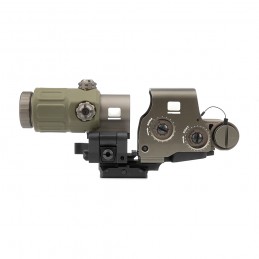 SPECPRECISION EXPS3 Rotpunktvisier, G33 3X-Vergrößerer und LEAP 12 2.26"-Montage, Set