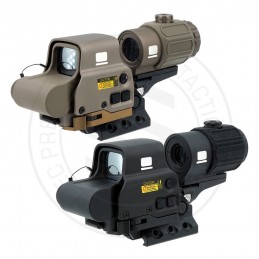 EG M5 With 3XMAG-1 FTC Mount 2.26" Optical Centerline Height Combo