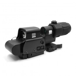 HOLY Warrior S1 EXPS3-0 Red Dot Sight And G33 3X Magnifier Combo With US Flag Markings HOLY Warrior S1 EXPS3-0 Red Dot Sight And G33 3X Magnifier Combo With US Flag Markings