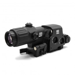 HOLY Warrior S1 EXPS3-0 レッドドットサイトと G33 3X 拡大鏡コンボ 米国国旗マーキング付き|SPECPRECISIONコンボ