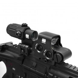 HOLY Warrior S1 EXPS3-0 レッドドットサイトと G33 3X 拡大鏡コンボ 米国国旗マーキング付き|SPECPRECISIONコンボ
