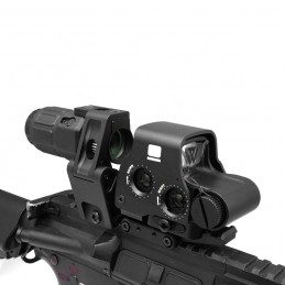 Holy Warrior S1 Exps3-0 558 Rotpunkt, FAST OPTIC Riser und G33 FTC, schwarzes 4PS-Set Holy Warrior S1 Exps3-0 558 Rotpunkt, FAST OPTIC Riser und G33 FTC, schwarzes 4PS-Set