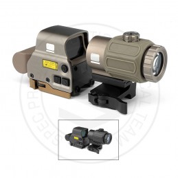 EG M5 With 3XMAG-1 FTC Mount 2.26" Optical Centerline Height Combo