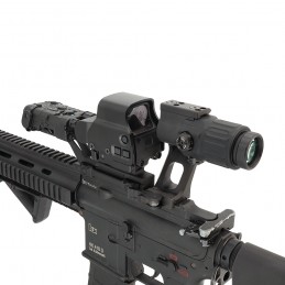 G33 3X Magnifier & OMNI FTC QD Mount Black/FDE Combo At 2.91" Centerline Height G33 3X Magnifier & OMNI FTC QD Mount Black/FDE Combo At 2.91" Centerline Height