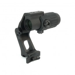 G33 3X Magnifier & OMNI FTC QD Mount Black/FDE Combo At 2.91" Centerline Height G33 3X Magnifier & OMNI FTC QD Mount Black/FDE Combo At 2.91" Centerline Height