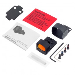 Mira reflex micro compacta AIRSOFT ROMEO ZERO de ponto vermelho 3MOA 1X24MM Mira reflex micro compacta AIRSOFT ROMEO ZERO de ponto vermelho 3MOA 1X24MM