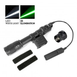 SPECPRECISION M612V ヴァンパイア スカウト ライト ウェポンライト IR/ストロボ & LED 白色光懐中電灯レプリカ|SPECPRECISION戦術的な懐中電灯 SPECPRECISION M612V ヴァンパイア スカウト ライト ウェポンライト IR/ストロボ & LED 白色光懐中電灯レプリカ|SPECPRECISION戦術的な懐中電灯