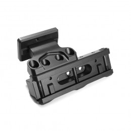 Trijicon ACOG および VCOG 光学部品用 FAST COG シリーズ マウント、T2 RMR オフセット光学アダプタ プレート付き|SPECPRECISIONスコープマウント