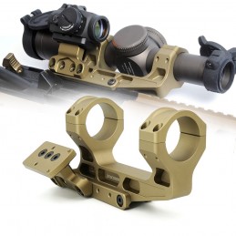 Taktik BİRLİK Hızlı 2.05 "LPVO Kapsam Dağı 30mm Tüp T2 ve RMR Red Dot Sight Ofset Optik Adaptör Plakası