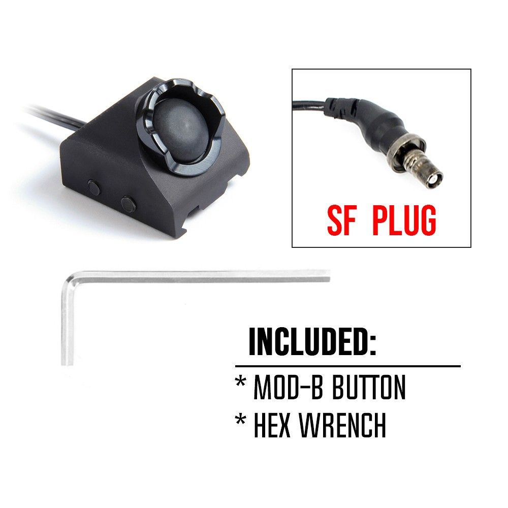 Sotac MOD-B ホット ボタン リモート スイッチピカティニー レール ブラックと FDE カラー|SPECPRECISIONスイッチ Sotac MOD-B ホット ボタン リモート スイッチピカティニー レール ブラックと FDE カラー|SPECPRECISIONスイッチ