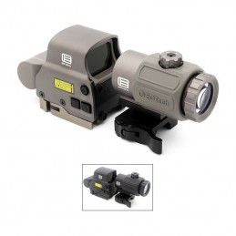 HOLY WARRIOR EXPS3-0 With G45 5X Magnifier Combo Replica Color Black/FDE/A-TACS