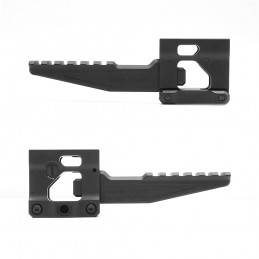 Tactical FAST Mount With HRF SKIFF Laser Riser Combo 2PCS Tactical FAST Mount With HRF SKIFF Laser Riser Combo 2PCS