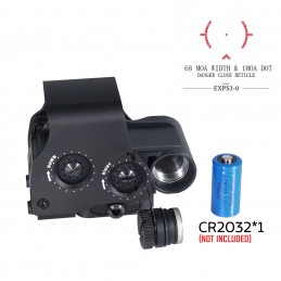 SPECPRECISION EXPS3 Retículo DCR, versão Deluxe atualizada 2026 com killflash SPECPRECISION EXPS3 Retículo DCR, versão Deluxe atualizada 2026 com killflash