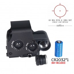 SPECPRECISION EXPS3-0 2026年アップグレードデラックス版|エアソフト&戦術用クリアレティクル|SPECPRECISIONレッドドットサイト SPECPRECISION EXPS3-0 2026年アップグレードデラックス版|エアソフト&戦術用クリアレティクル|SPECPRECISIONレッドドットサイト
