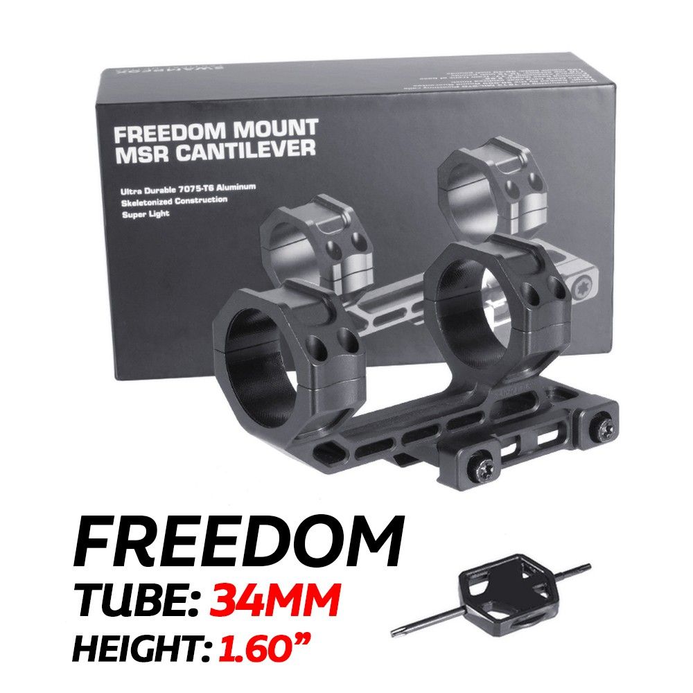 Freedom Mount 34mm 1.60" Height,SPECPRECISION스코프 마운트 Freedom Mount 34mm 1.60" Height,SPECPRECISION스코프 마운트
