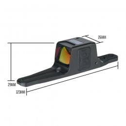 SPECOPTICS HunterX Solar Multi Reticle Shotgun Red Dot Sight SPECOPTICS HunterX Solar Multi Reticle Shotgun Red Dot Sight