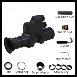 SPECPRECISION NV4A Night Hunting Scope Infrared Night Vision Digital Riflescope Variable Reticle SPECPRECISION NV4A Night Hunting Scope Infrared Night Vision Digital Riflescope Variable Reticle