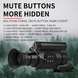 SPECPRECISION NV075 Hunting Scope HD Infrared Night Vision Riflescope Multiple Reticle SPECPRECISION NV075 Hunting Scope HD Infrared Night Vision Riflescope Multiple Reticle