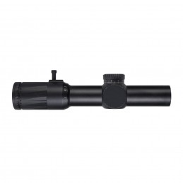 Mira LPVO VUDU 1-10 X FFP MRAD com retículo SR5 iluminado, original completa, com suporte