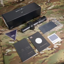 Lunette LPVO VUDU 1-10 X FFP MRAD à réticule SR5 éclairé, original complet, avec montage