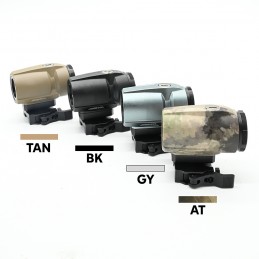 AIRSOFT JULIET3T-AMR Aumentador 3×22mm, altura 2.4″, montura QD, óptica táctica