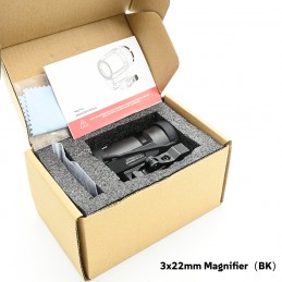 AIRSOFT JULIET3T-AMR Grossisseur 3×22mm, hauteur 2.4″, montage QD, optique tactique