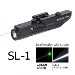 SPECPRECISION SL-1 Tactical Flashlight & Laser Sight — 1000 lm, Picatinny & M-LOK Compatible SPECPRECISION SL-1 Tactical Flashlight & Laser Sight — 1000 lm, Picatinny & M-LOK Compatible