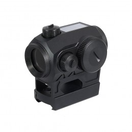 SPECOPTICS Sentinel S2 1x20mm Solar-Powered Reflex Micro Red Dot Sight with Aspherical Lens, Multiple Reticle