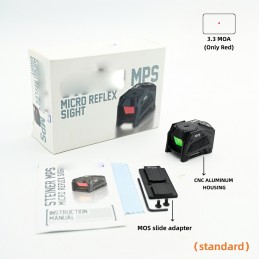 MPS 3MOA Airsoft RED DOT SIGHT w/ MOS PLATE,RMR Plate And Picatinny Mount MPS 3MOA Airsoft RED DOT SIGHT w/ MOS PLATE,RMR Plate And Picatinny Mount