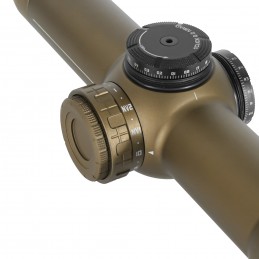 Visor TANGO 6T DVO 1-6X24mm FFP LPVO con retícula de herradura iluminada
