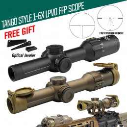 TANGO 6T DVO 1-6X24mm FFP LPVO ホースシュー照明付きライフルスコープ