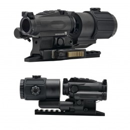 SPECPRECISION RDF-20153KE Montura híbrida QDP 1.53" para T-II y aumentador G43 G33