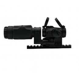 SPECPRECISION T-II Red Dot & 3X Magnifier Combo with RDF-20153K 1.53" QDP Hybrid Mount – 3-Piece Tactical Set SPECPRECISION T-II Red Dot & 3X Magnifier Combo with RDF-20153K 1.53" QDP Hybrid Mount – 3-Piece Tactical Set