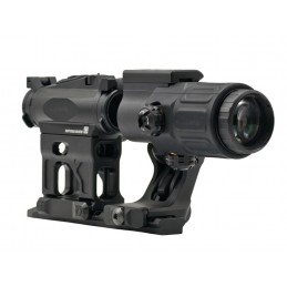 SPECPRECISON R4XT PRO ponto vermelho e ampliador G33 3X, montagem FAST 2.26″, kit de 4 peças