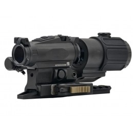 Conjunto táctico SPECPRECISION R4XT PRO y G43 con montura híbrida QDP RDF-20153KE de 1.53", 3 piezas