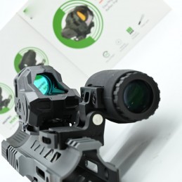 MMX3 3배율 매그니파이어 + M22 PRO 트라이앵글 레티클 콤보,SPECPRECISION세트 상품 MMX3 3배율 매그니파이어 + M22 PRO 트라이앵글 레티클 콤보,SPECPRECISION세트 상품