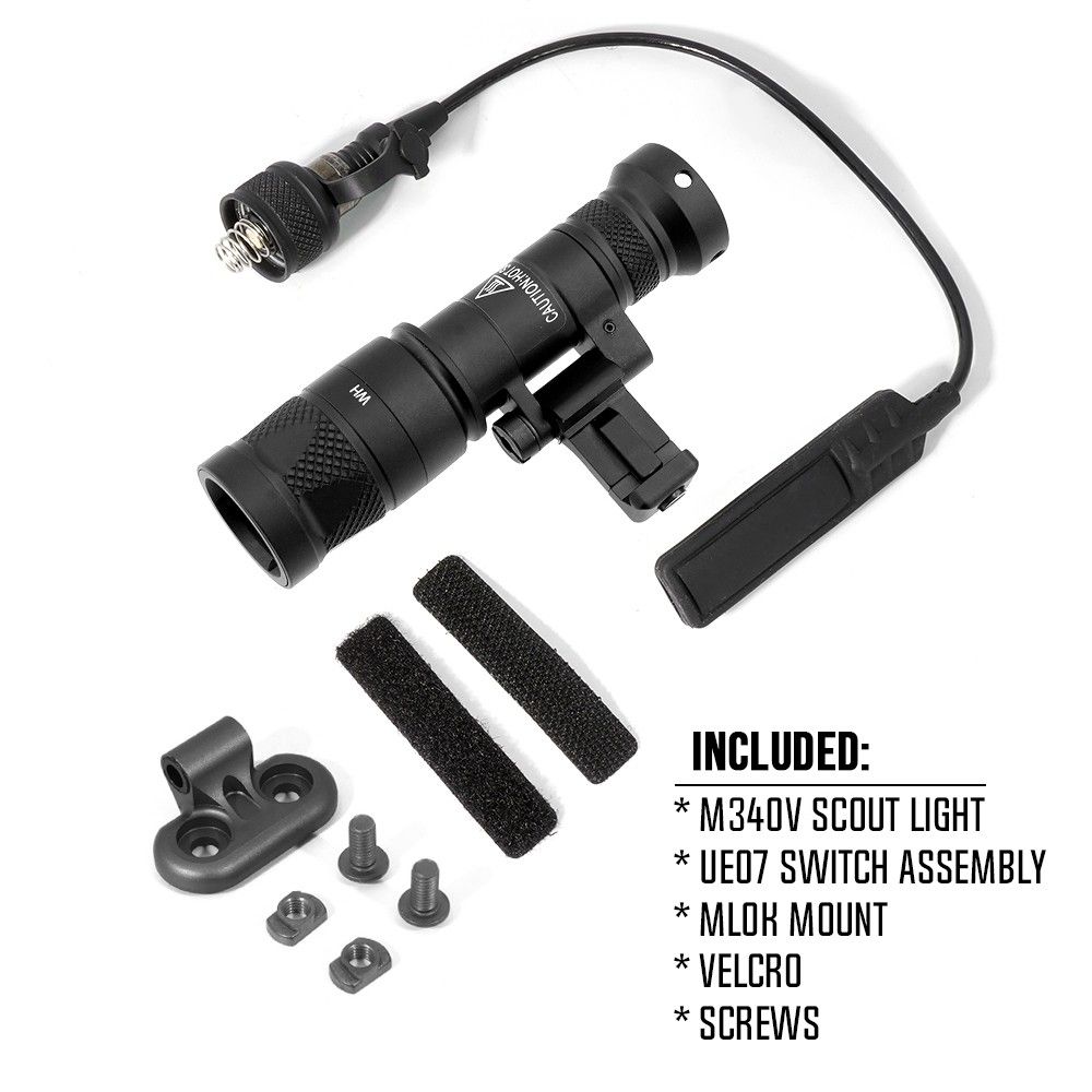 M340V Mini Scout Light PRO LED Strobe Light with MLOK Adapter,SPECPRECISION전술 조명 M340V Mini Scout Light PRO LED Strobe Light with MLOK Adapter,SPECPRECISION전술 조명