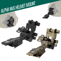 NI Alpha NVG Kask Montaj Kolu Hafif Dovetail Uyumlu