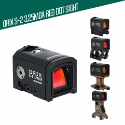 SPECOPTICS ORIX S2 3.25MOA Kapalı Tip Red Dot Nişangâh - Kompakt ve Dayanıklı Taktik Optik