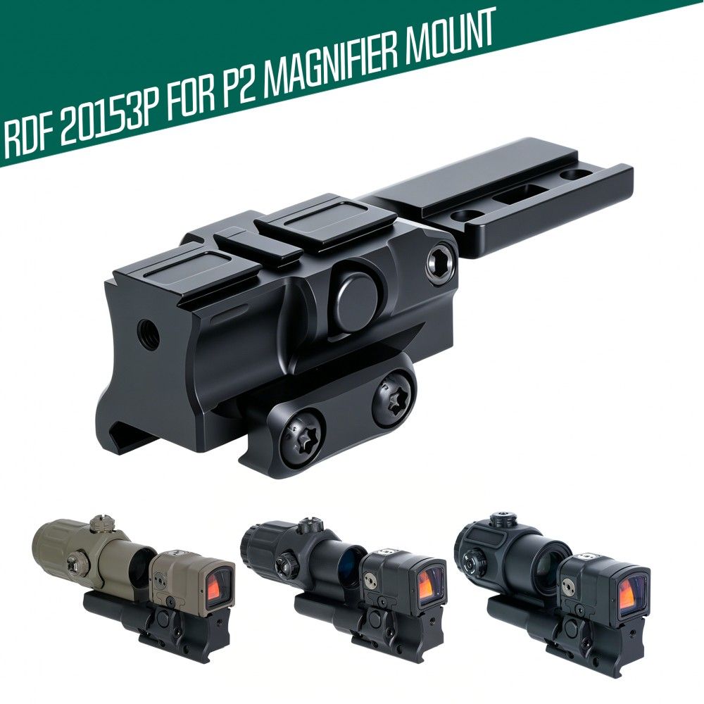SPECOPTICS SPU-P2 1.54" Picatinny Magnifier Mount for ACRO Red Dot Sights with G33 G43 G45 SPECOPTICS SPU-P2 1.54" Picatinny Magnifier Mount for ACRO Red Dot Sights with G33 G43 G45