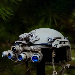 SOTAC FPG-21 스타일 로우 프로파일 NVG 헬멧 마운트 - 야간투시경용,SPECPRECISIONNVG 마운트 및 슈라우드