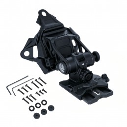 SOTAC FPG-21 스타일 로우 프로파일 NVG 헬멧 마운트 - 야간투시경용,SPECPRECISIONNVG 마운트 및 슈라우드