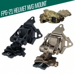 SOTAC FPG-21 Low Profile NVG Helmet Mount for Night Vision Goggles