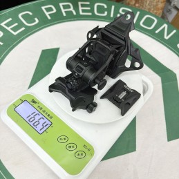 SOTAC FPG-21 스타일 로우 프로파일 NVG 헬멧 마운트 - 야간투시경용,SPECPRECISIONNVG 마운트 및 슈라우드