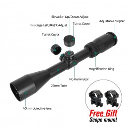 CF 3-9x タクティカルライフルスコープ Dead-Hold BDC(MOA)1インチチューブ|SPECPRECISIONライフルスコープ CF 3-9x タクティカルライフルスコープ Dead-Hold BDC(MOA)1インチチューブ|SPECPRECISIONライフルスコープ